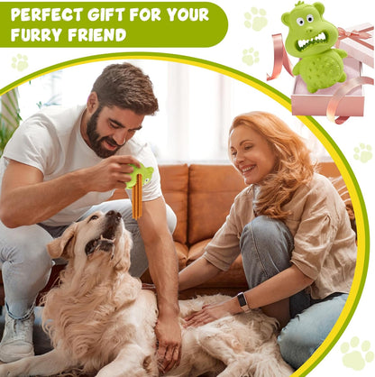 Dog Toys for Aggressive Chewers Natural Rubber Squeaky Dog Toys Indestructible Dog Toy Dog Chew Toys for Aggressive Chewers Interactive Tough Durable Dog Toys Dog Toys to Keep Them Busy