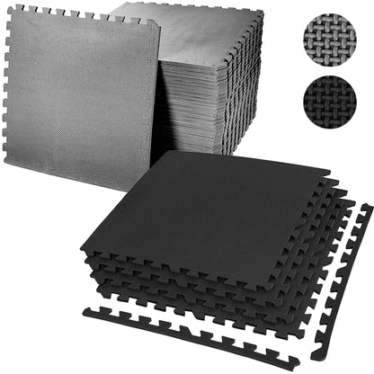 96X Interlocking Heavy Duty EVA Foam Gym Flooring Mat Floor Mats Tiles 60X60Cm