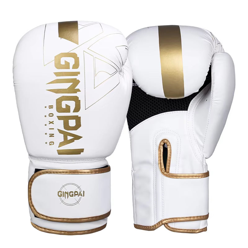 Professional 6/8/10/12/14Oz Boxing Gloves PU Muay Thai MMA Profession Kickboxing Adults Sandbag Training Gloves Equipment